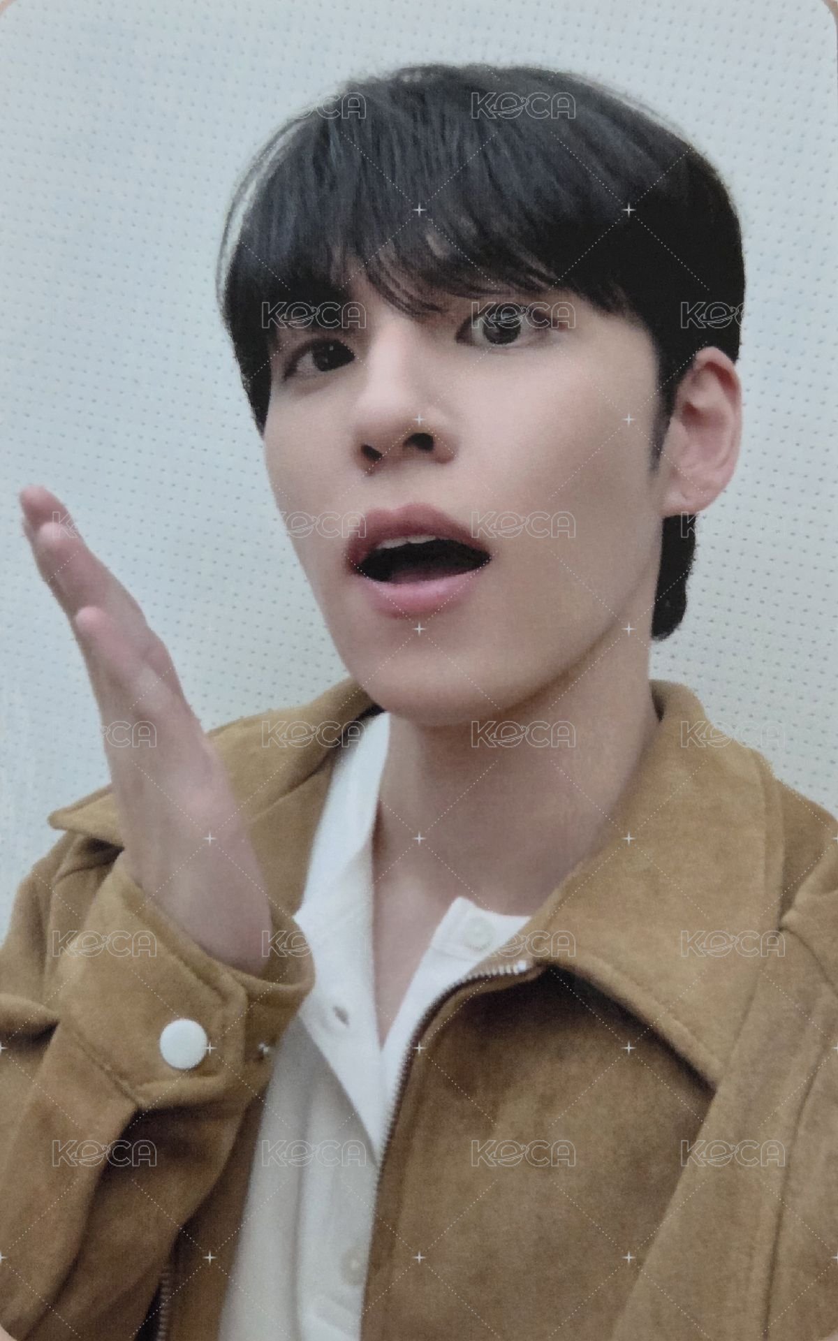 迷一 fans 視訊 Fansign card  Back