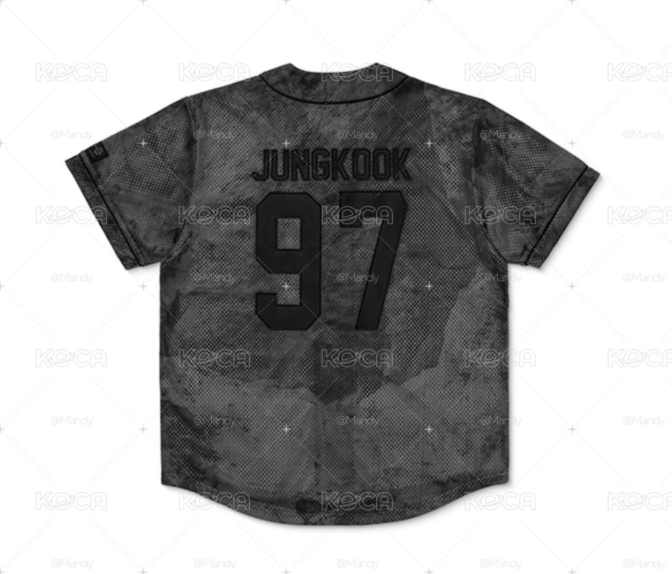 BTS 韓版球衣 JK (M) 現貨