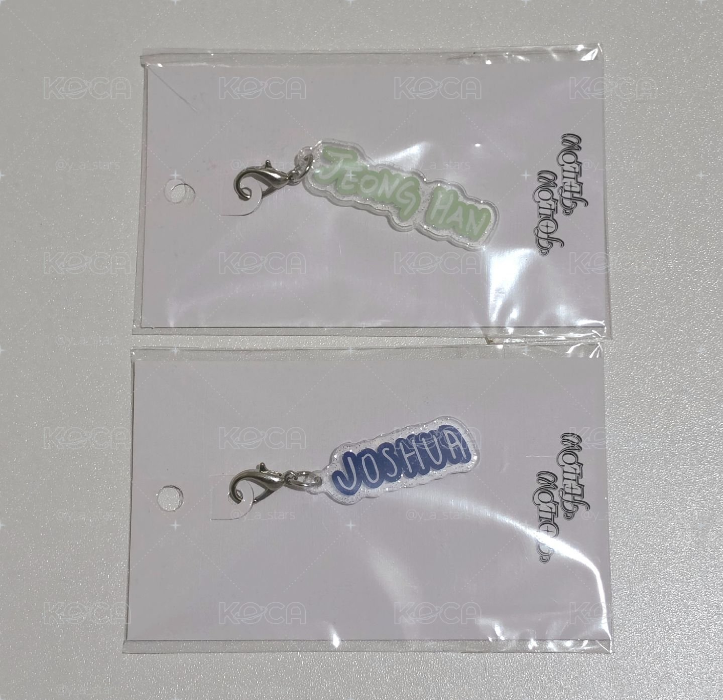 Follow名字吊飾 漢秀