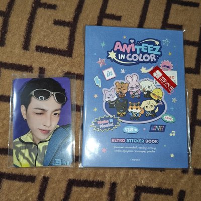 ANITEEZ IN COLOR 貼紙本