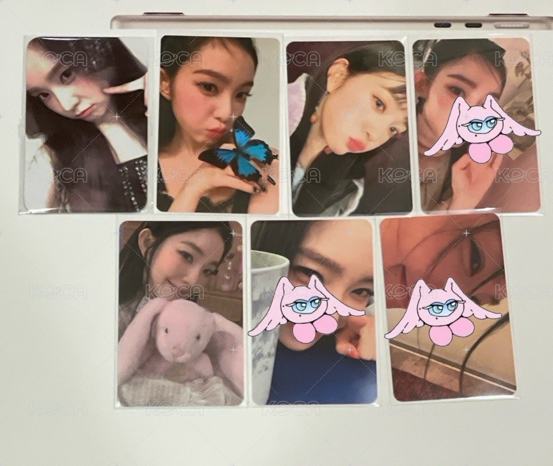 Irene I-WILL台北場Day1入場卡 & Like A Flower set