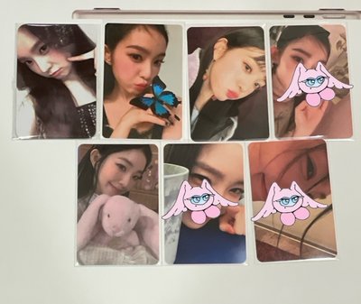 Irene I-WILL台北場Day1入場卡 & Like A Flower set