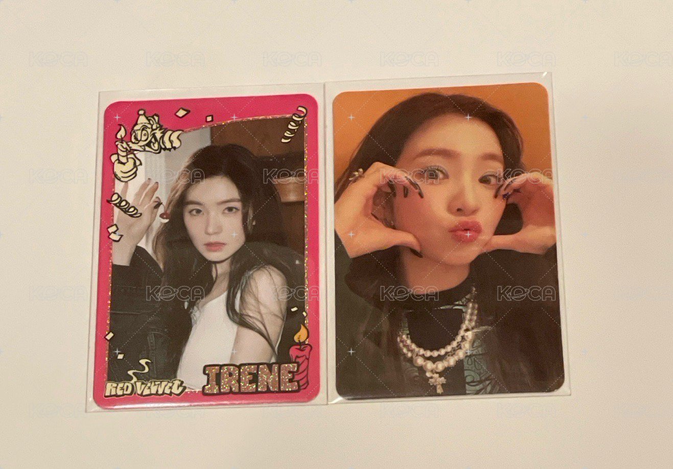 Irene I-WILL台北場Day1入場卡 & Like A Flower set