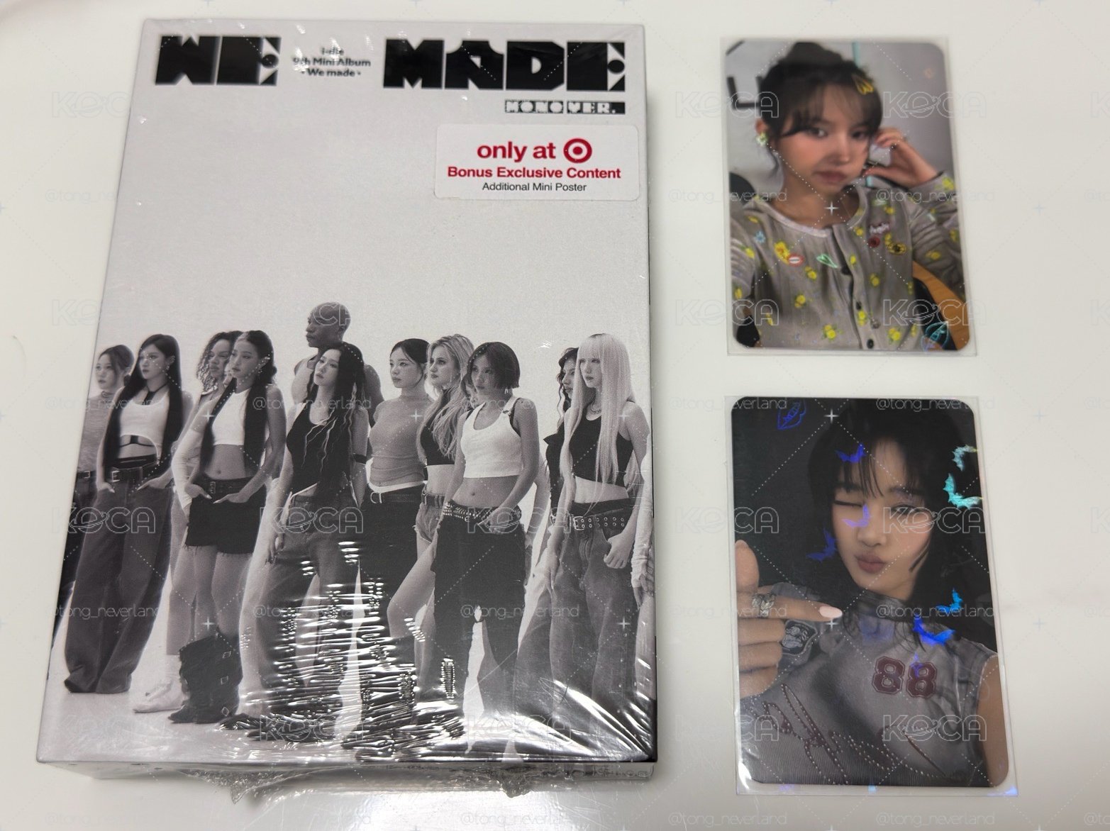 i-dle 迷9美通 Target未拆 捆Nara