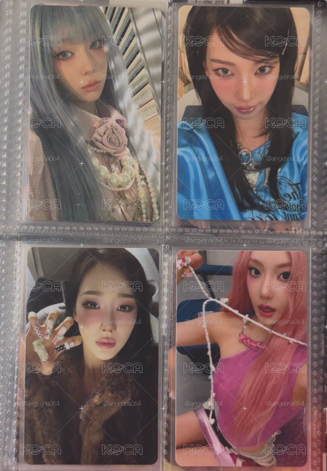 kiss n tell poster版專卡一套