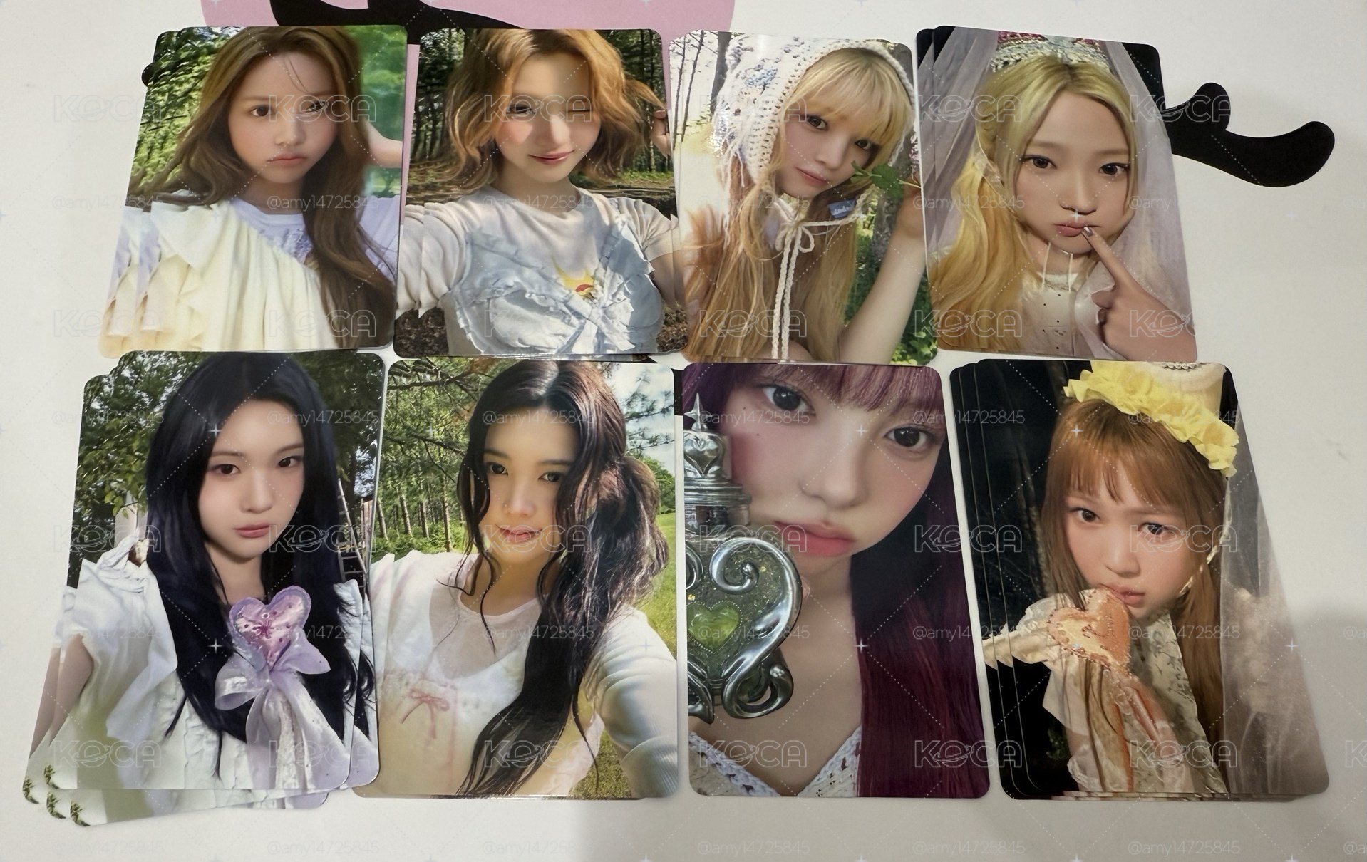 Hearts2Hearts HMV預售卡
