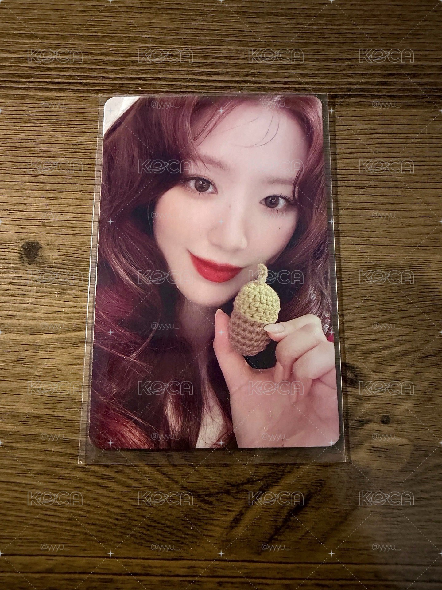 I-DLE 舒華簽售卡