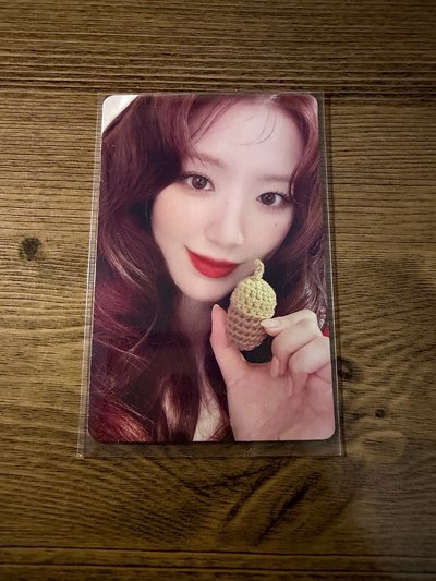 I-DLE 舒華簽售卡
