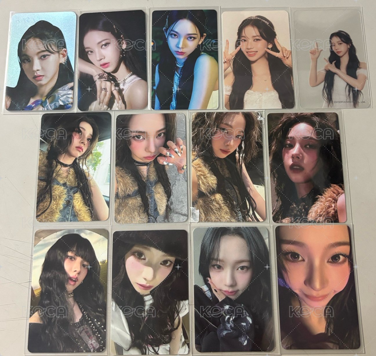 Karina獨家各色系小卡