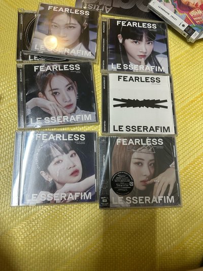 lesserafim fearless 日專空專