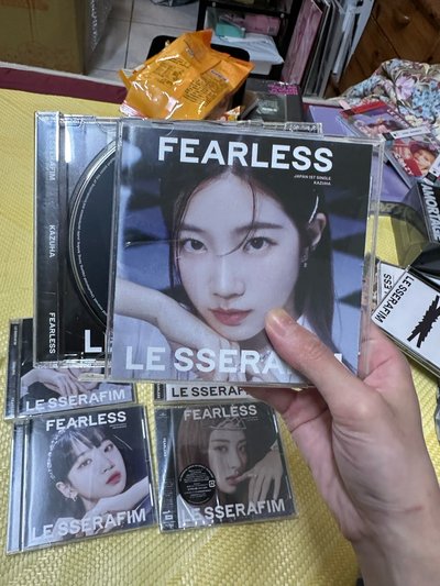 lesserafim fearless 日專空專
