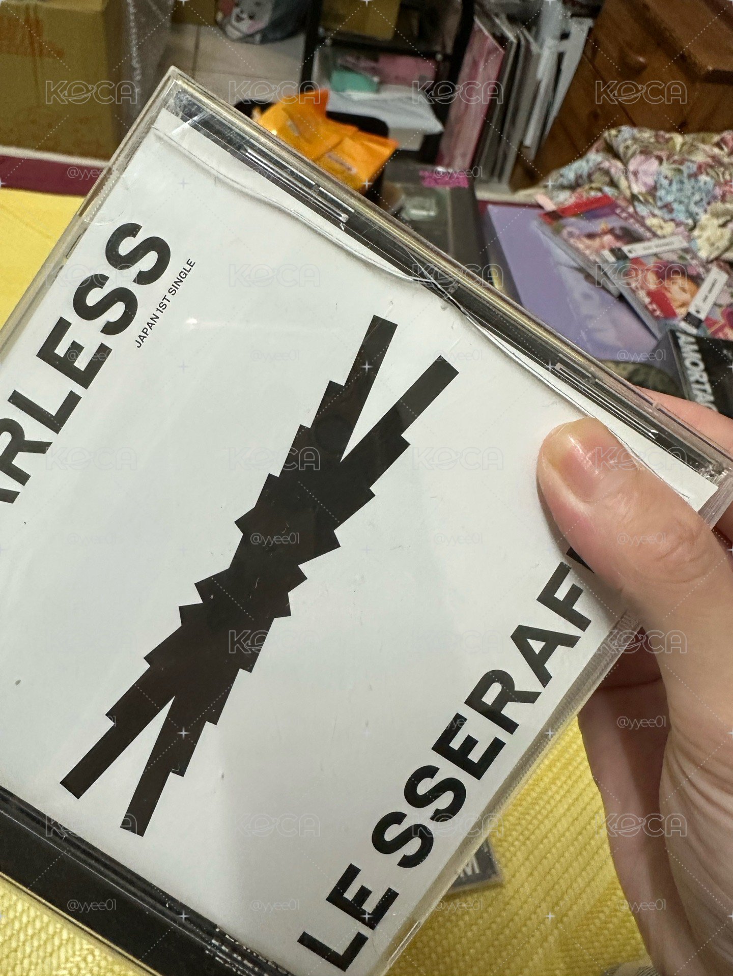 lesserafim fearless 日專空專