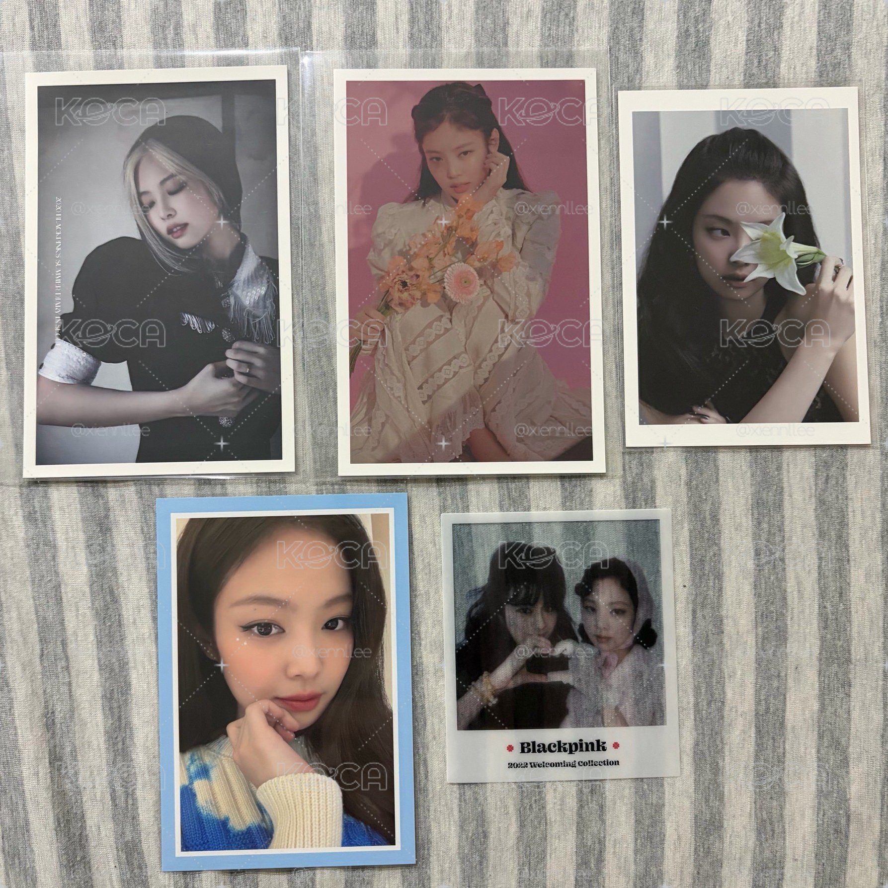 JENNIE明信片
