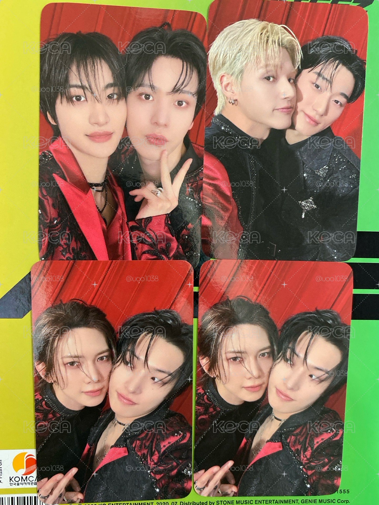 Ateez In your fantasy首場 粽卡