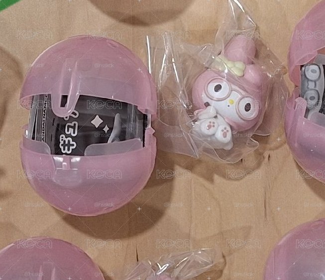 眼鏡美樂蒂扭蛋