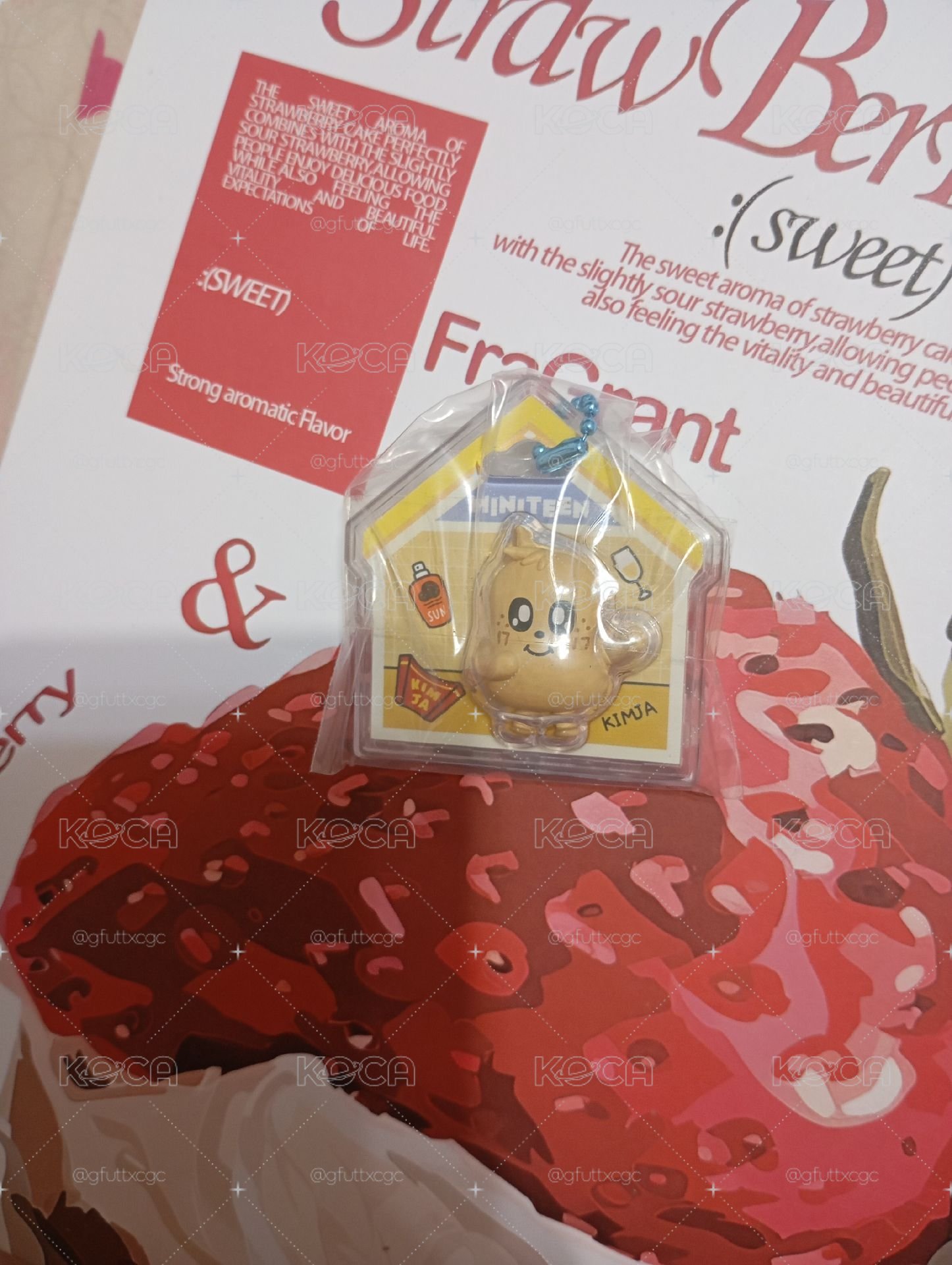 seventeen 奎萬代食玩吊飾（無軟糖）