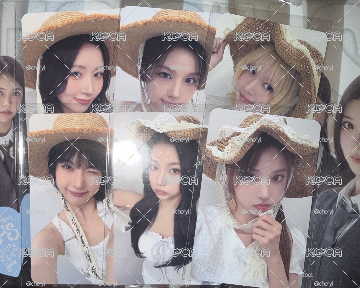 NMIXX 草帽一套