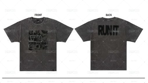 SKZ 日巡場週 黑色T (XL)現貨