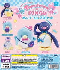 Tuxedosam x Pingu ぬいぐるみマスコット