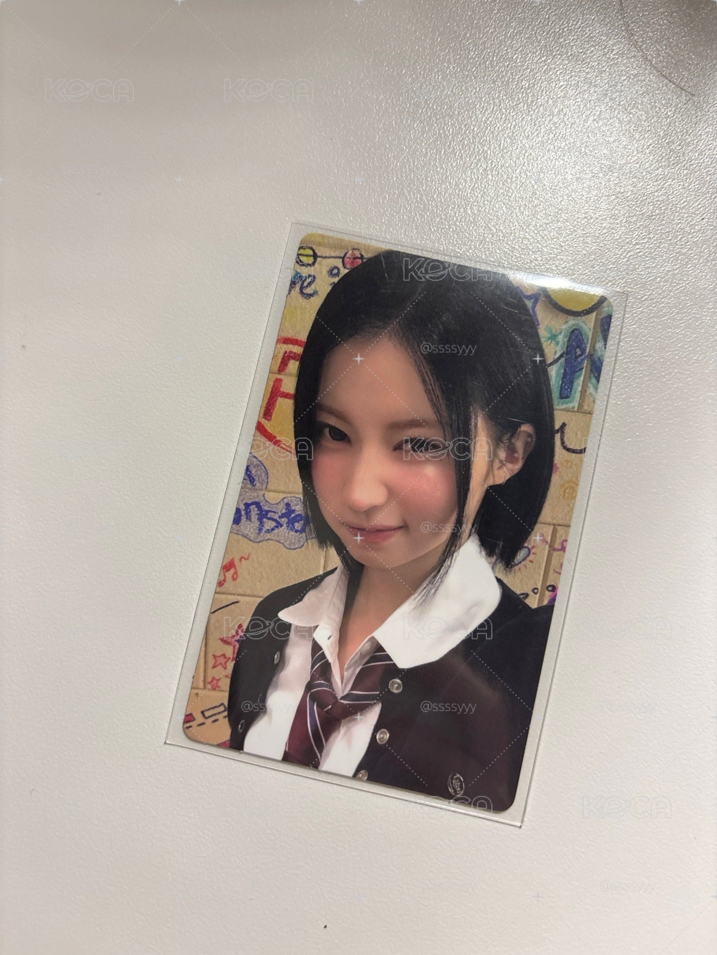 皺鼻校服紗
