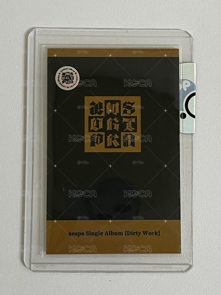 Dirty Work 泡泡摩奇限量30中簽冬