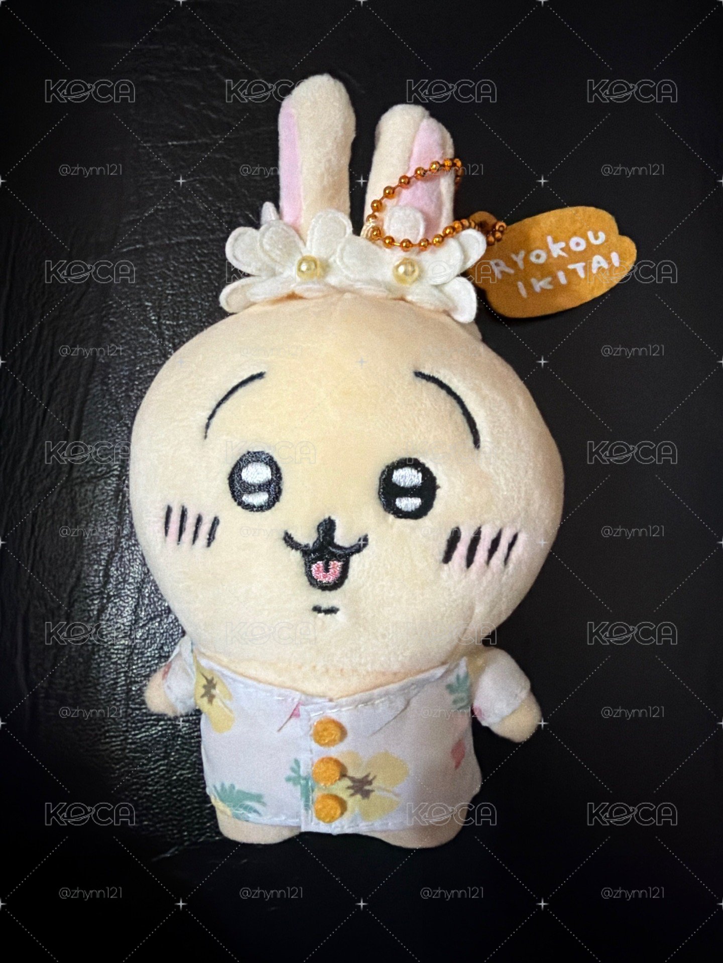 觀光兔 後面有小污漬
