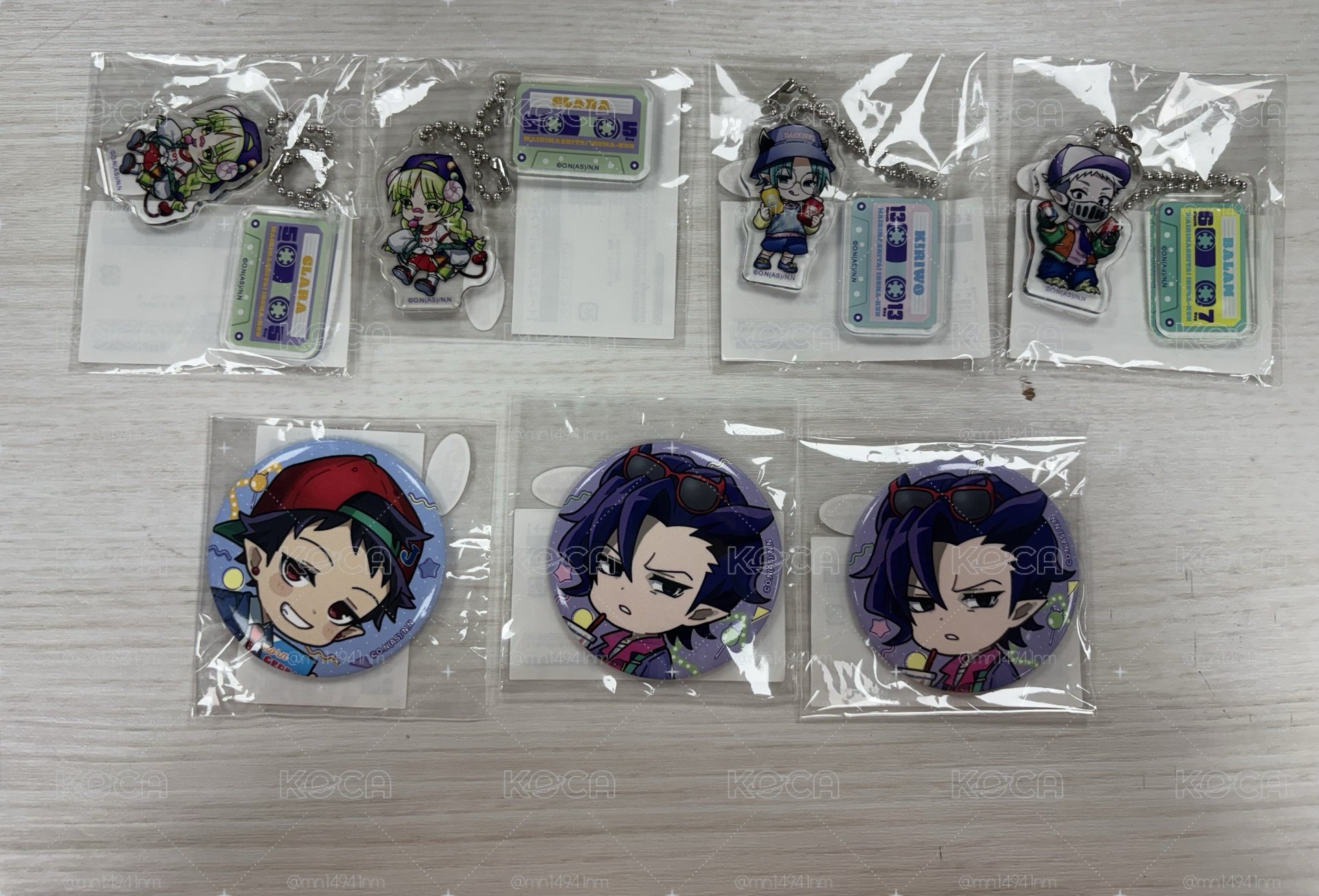 入間同學入魔了 marukuji POP超市 吊飾 徽章 方形徽章