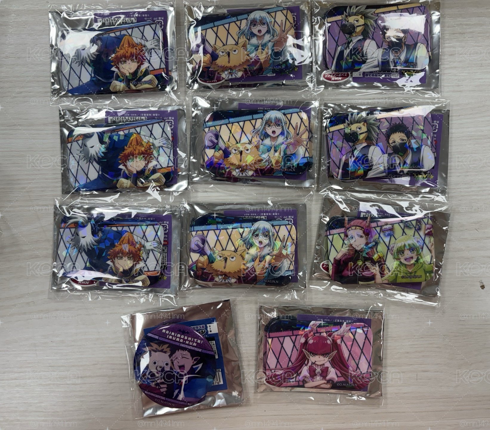 入間同學入魔了 marukuji POP超市 吊飾 徽章 方形徽章