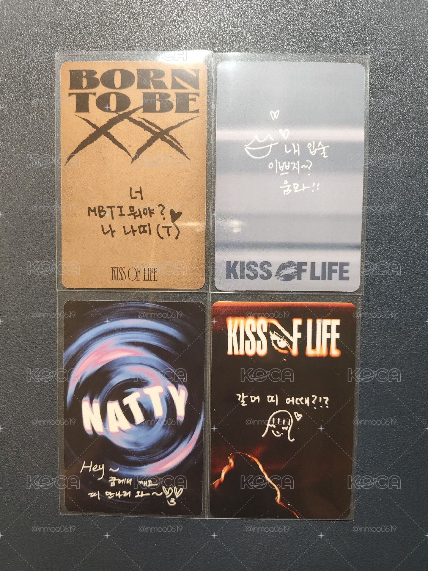【KISS OF LIFE/Natty】NINETEEN 電子專、專卡