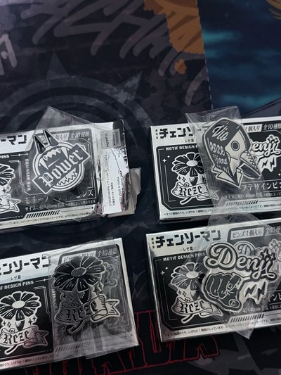 鏈鋸人 金屬徽章 蕾潔 淀治 帕瓦 暴力