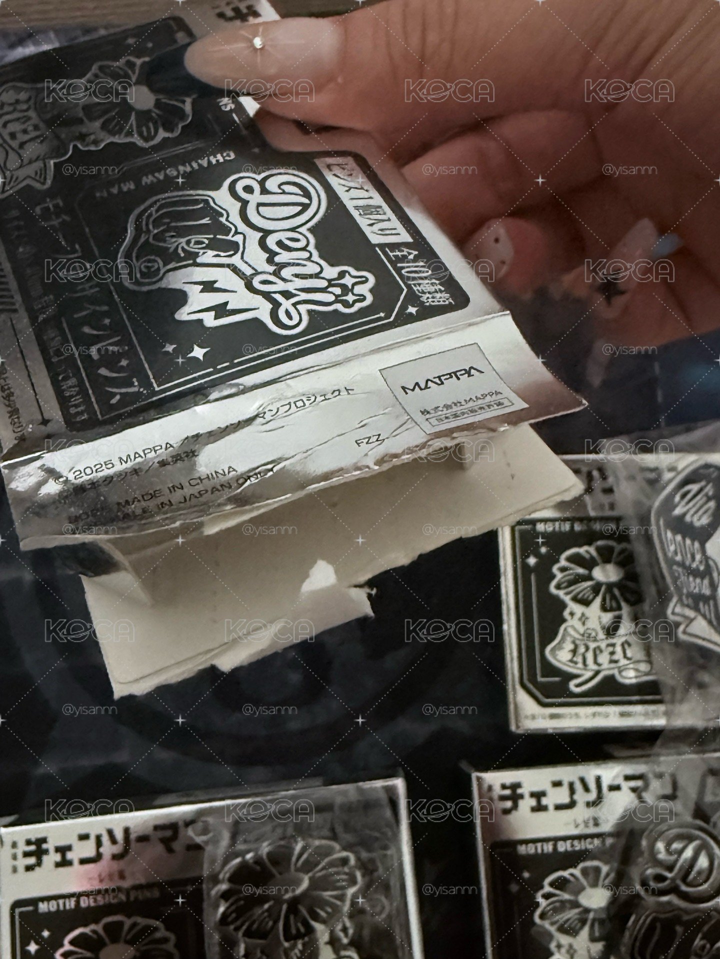 鏈鋸人 金屬徽章 蕾潔 淀治 帕瓦 暴力