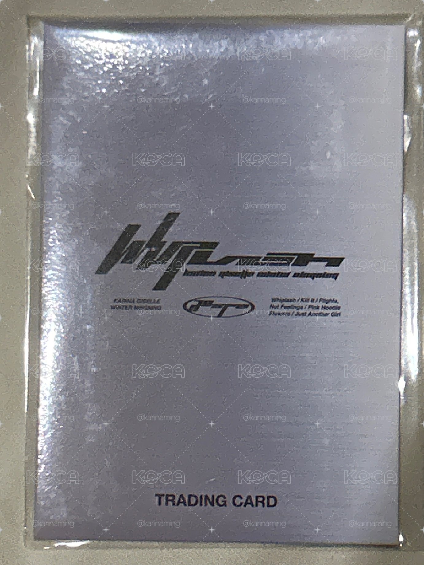 Whiplash 未拆卡包 （銀版）