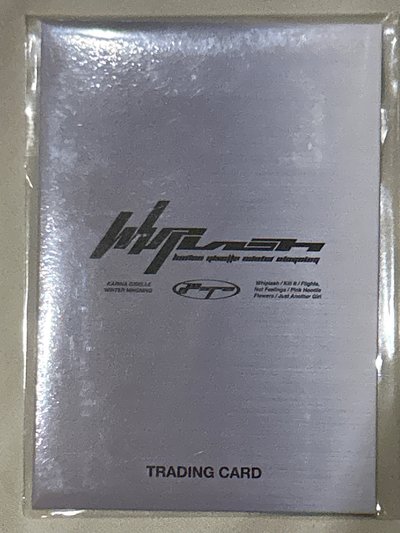 Whiplash 未拆卡包 (銀版)
