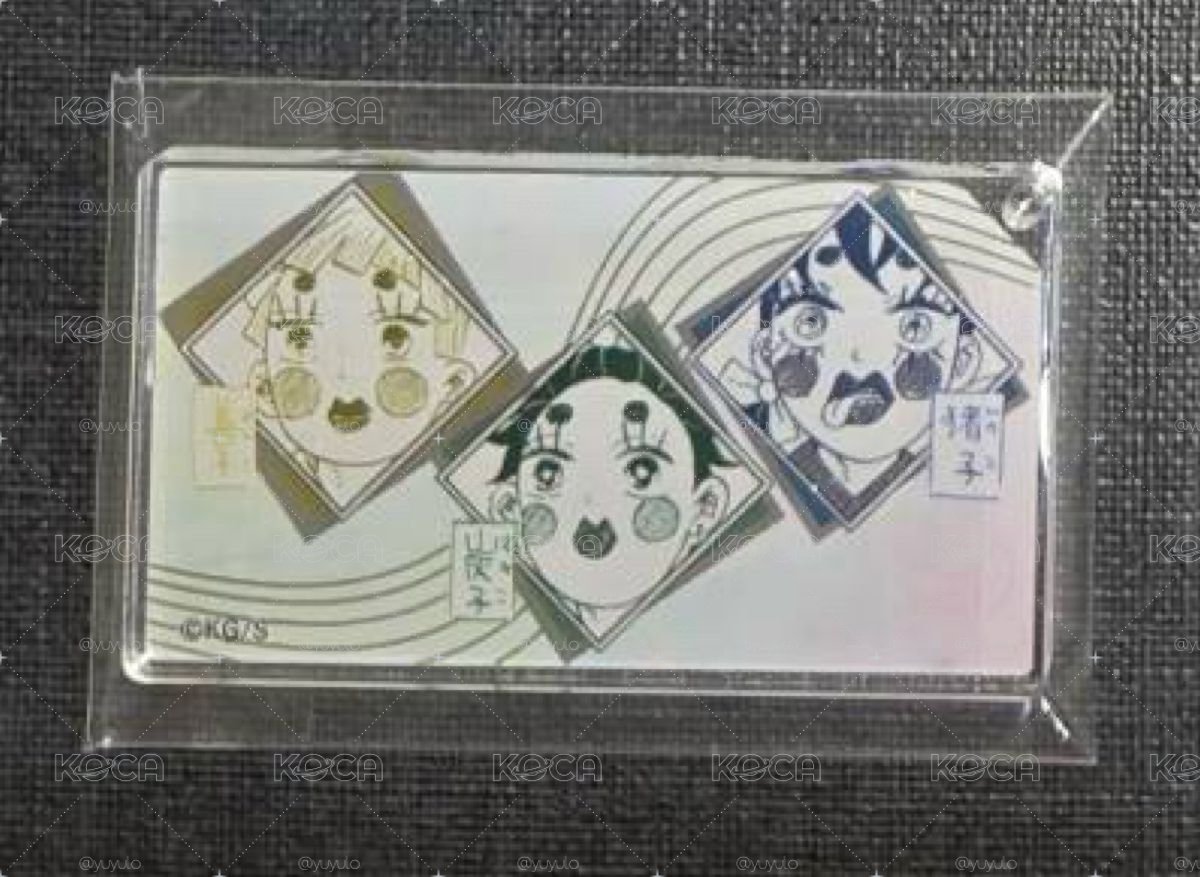 花街三小隻 壓克力吊飾 炭子善子豬子k90