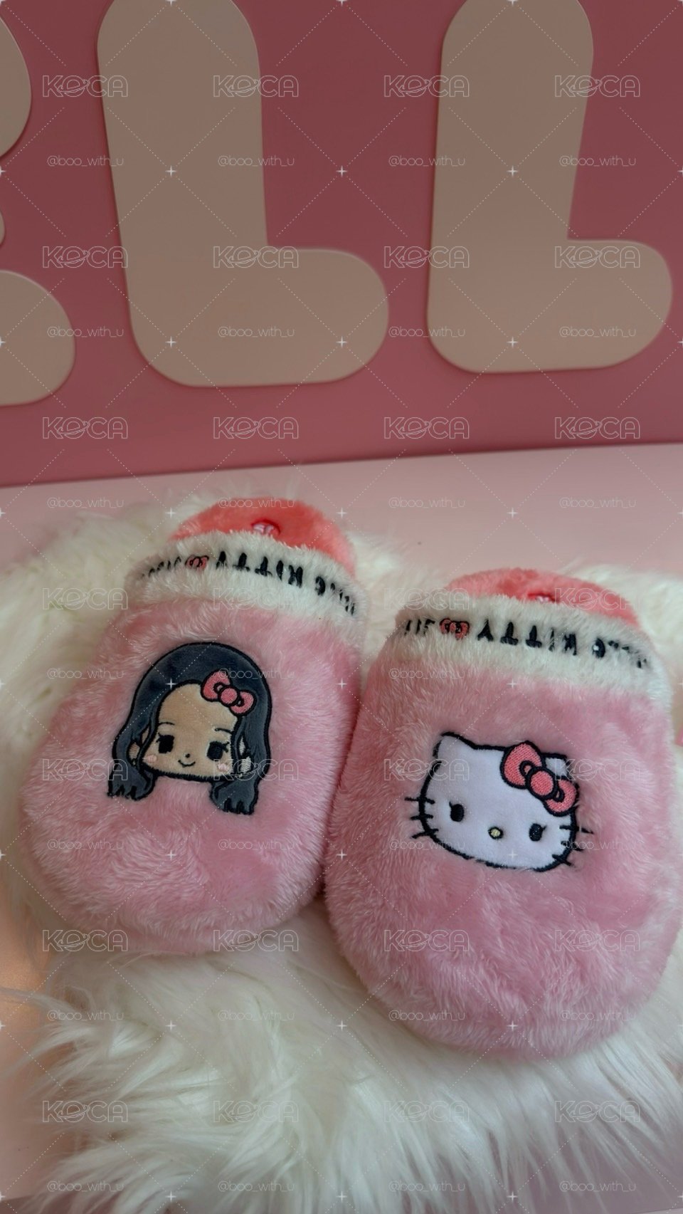 【現貨】Hello Kitty x JISOO 聯名室內拖鞋