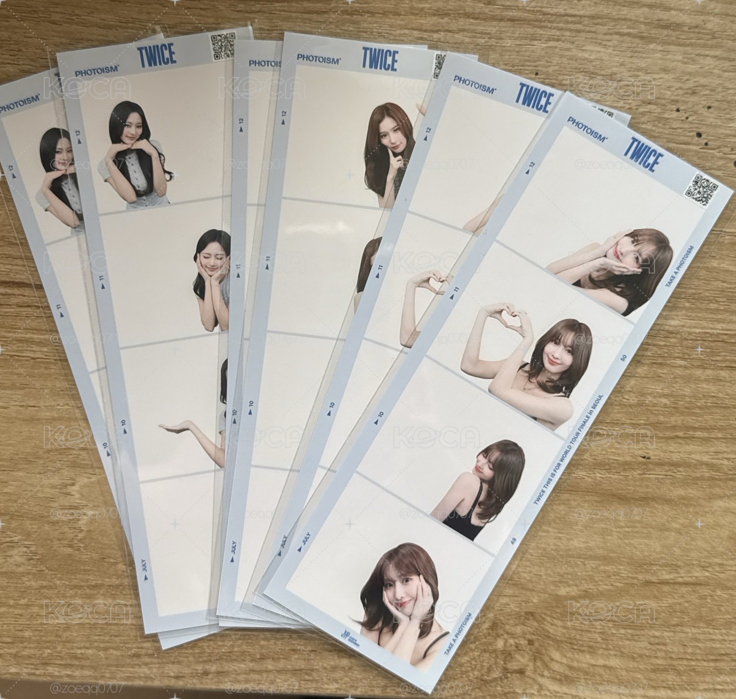 TWICE x Photoism人生四格