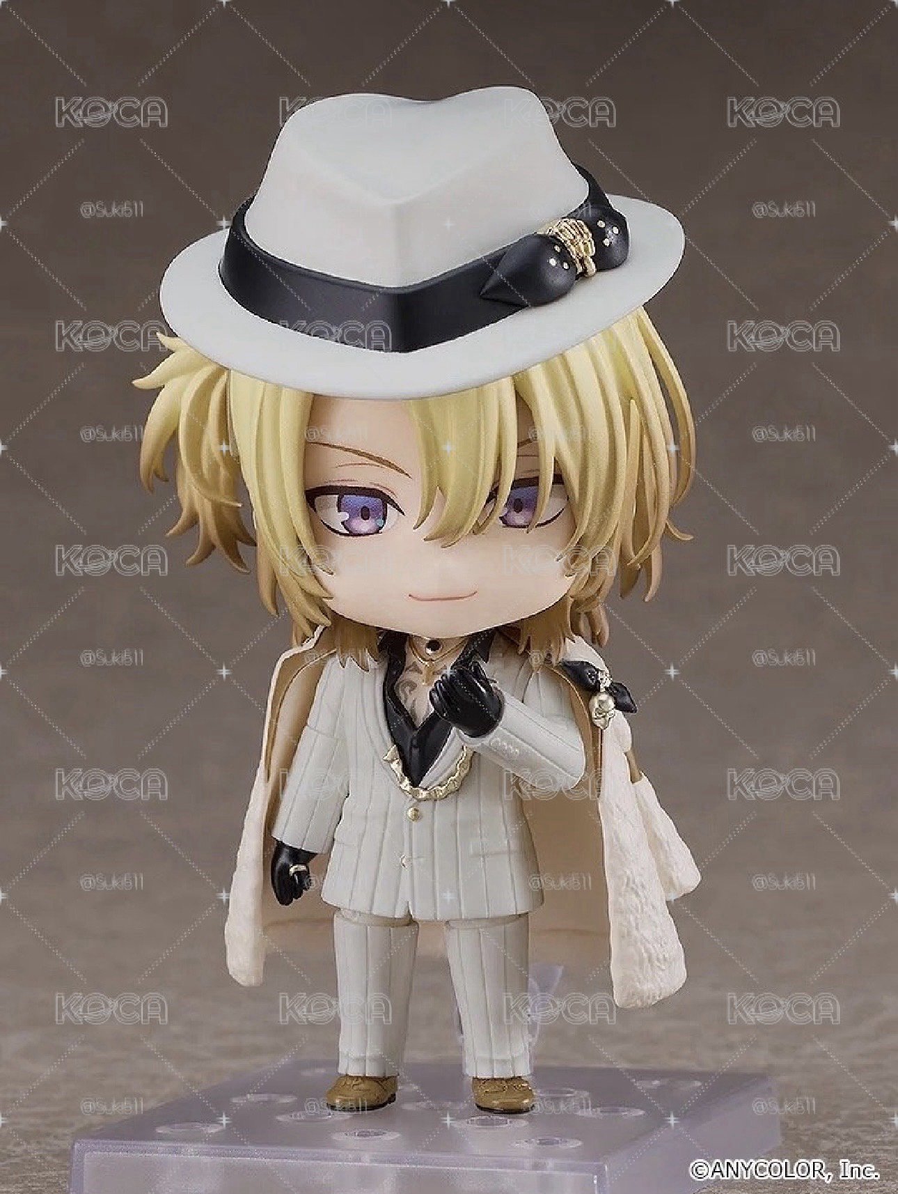 NIJISANJI EN Luca 黏土人+特典 底座、Anniversary、手環為贈品