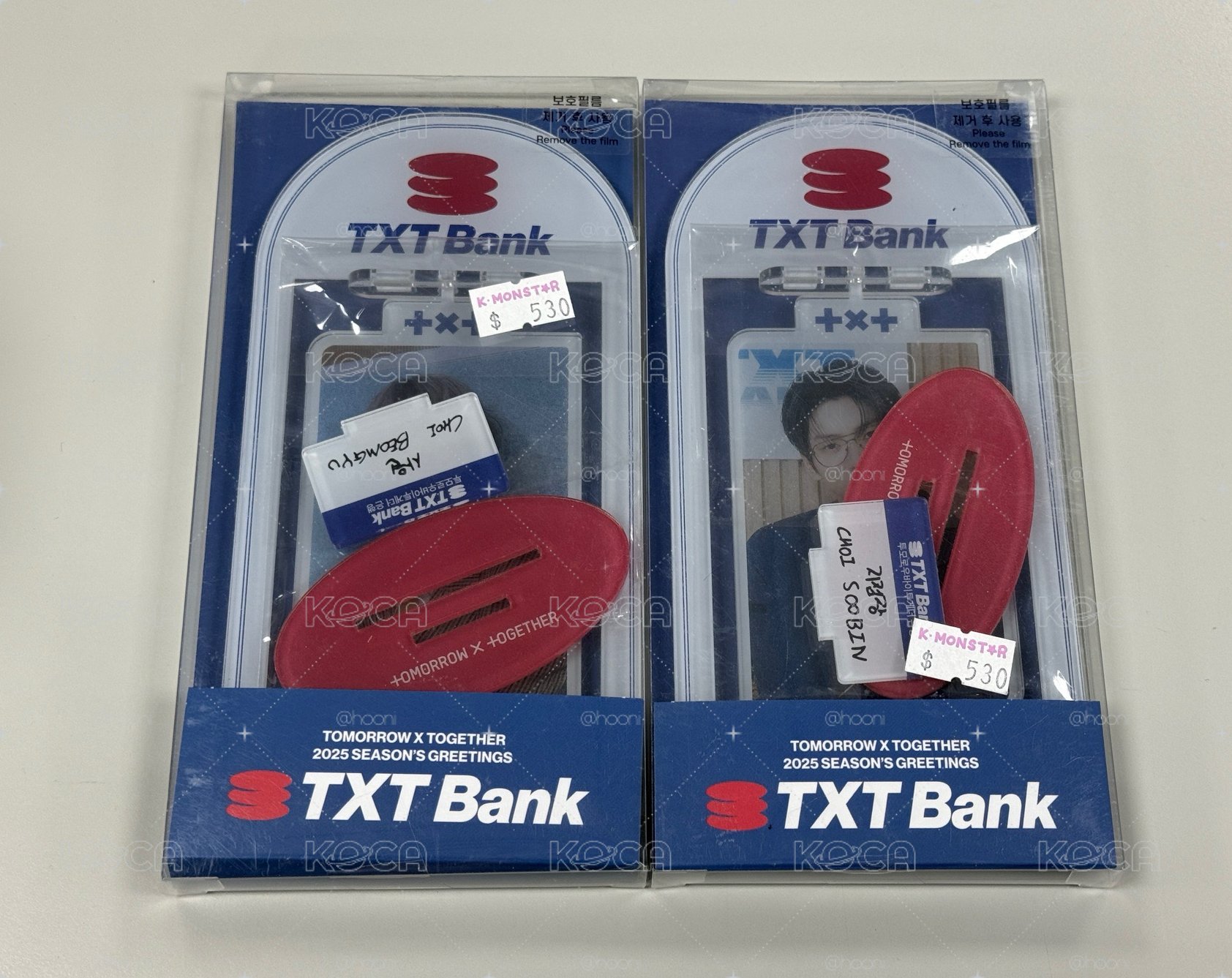 TXT BANK立牌（秀彬/杋圭）