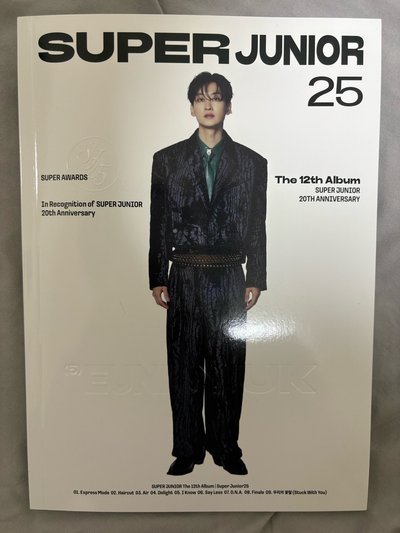 SJ 正12專輯 銀赫Eunhyuk PB版