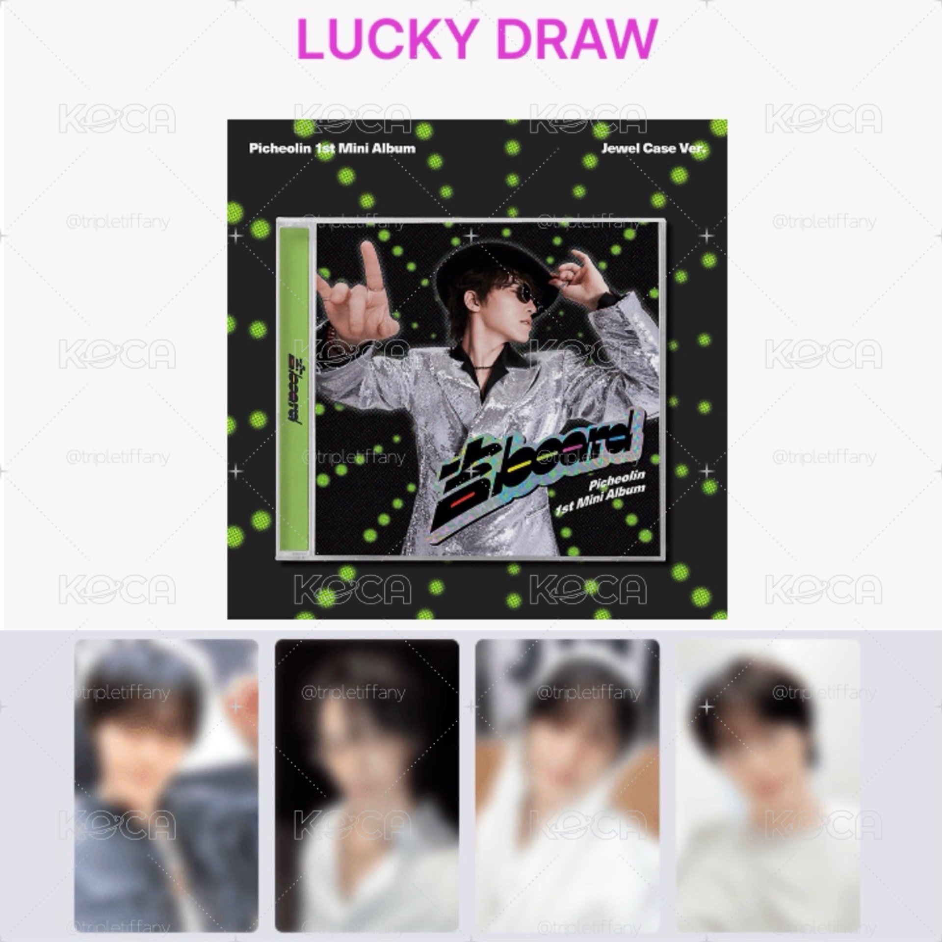 피철인 1st Mini album 吉BOARD Jewel case ver. LD 2nd