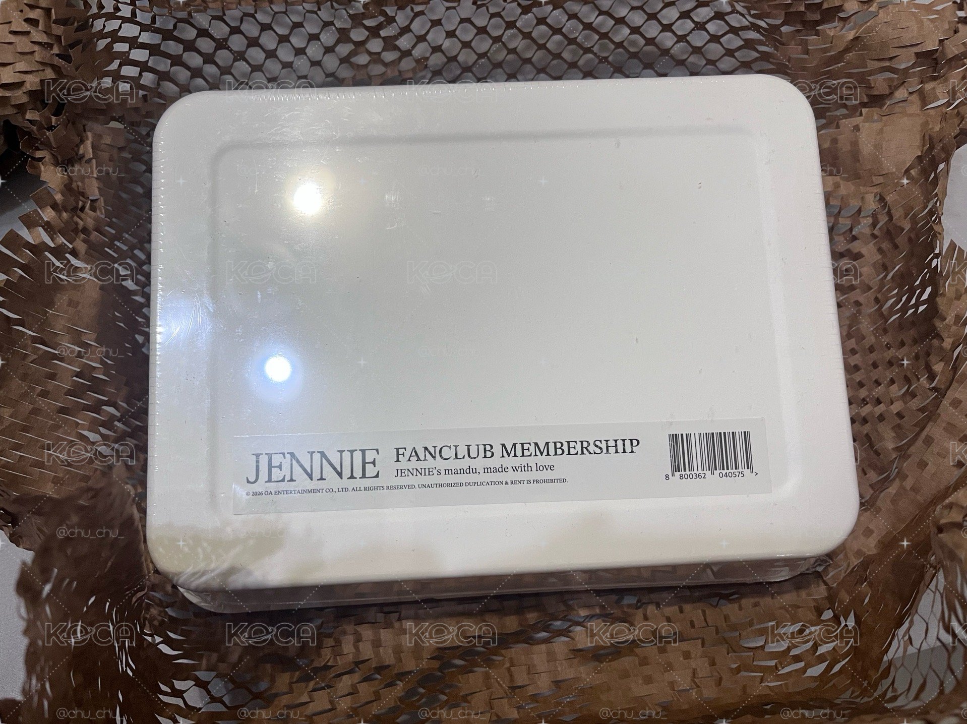 Jennie二期會員禮