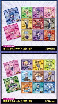 AMOCAFE 特別授業 鐳射閃貼紙