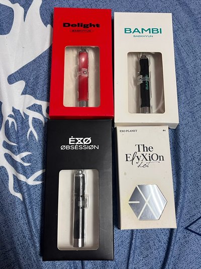 EXO 官方投影筆 吊飾