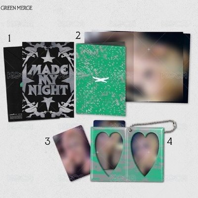 Made My Night 單封 專輯 GREEN MERGE ver. 允真（含兩張特典）
