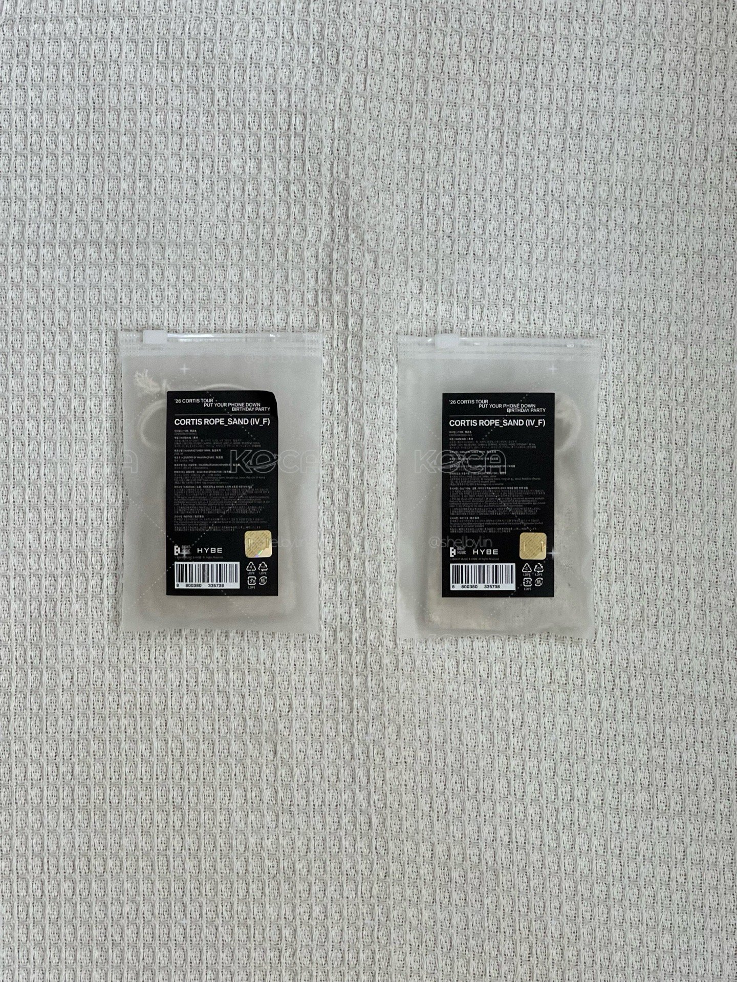 ❗️現貨抵台，下單馬上出貨❗️【現貨】生日派對 CORTIS ROPE  綁繩 飾繩