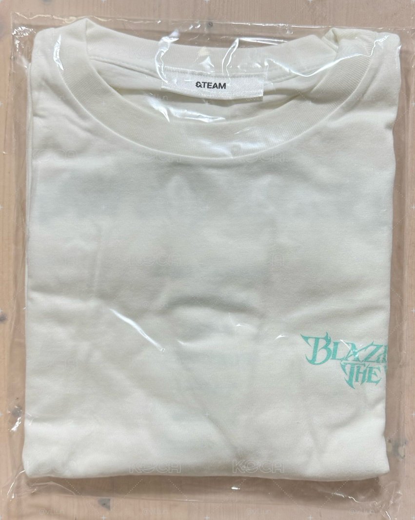 BTW 周邊短袖白T恤 M（Type B）