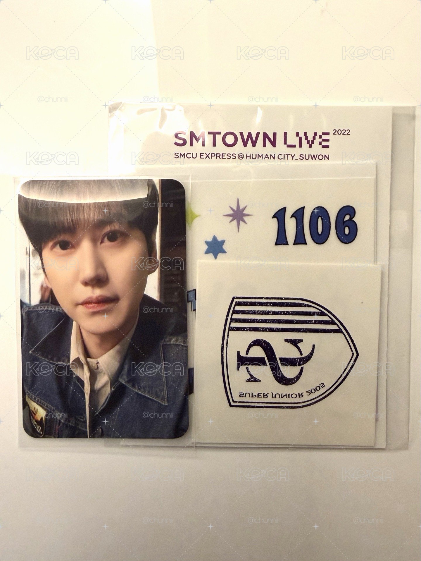 圭賢 Smtown 2022紋身貼紙（整組）