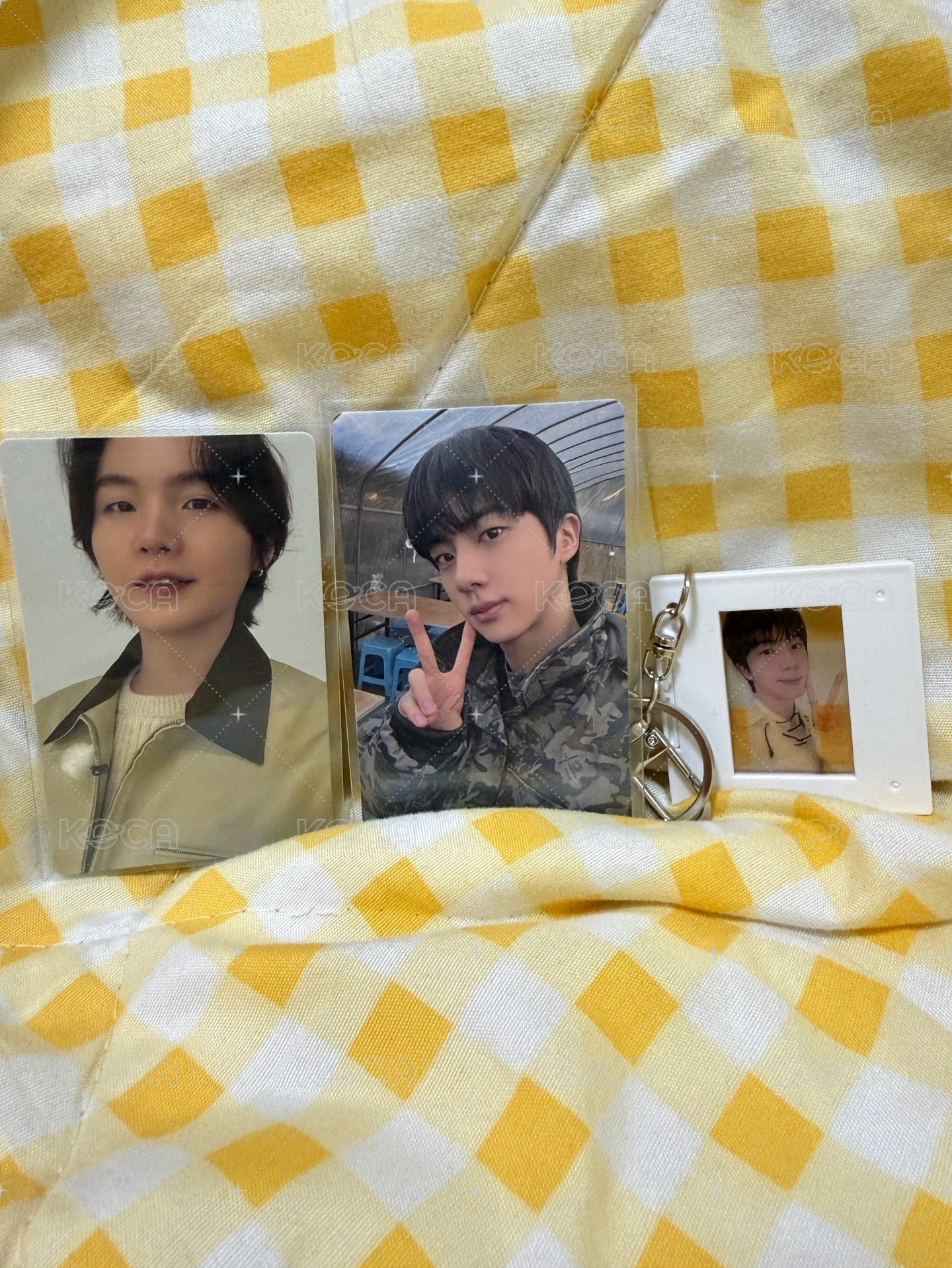 BTS ARIRANG WVS SUGA A版特典 WVS JIN  B版特典 早鳥禮 JIN 底片鑰匙圈吊飾
