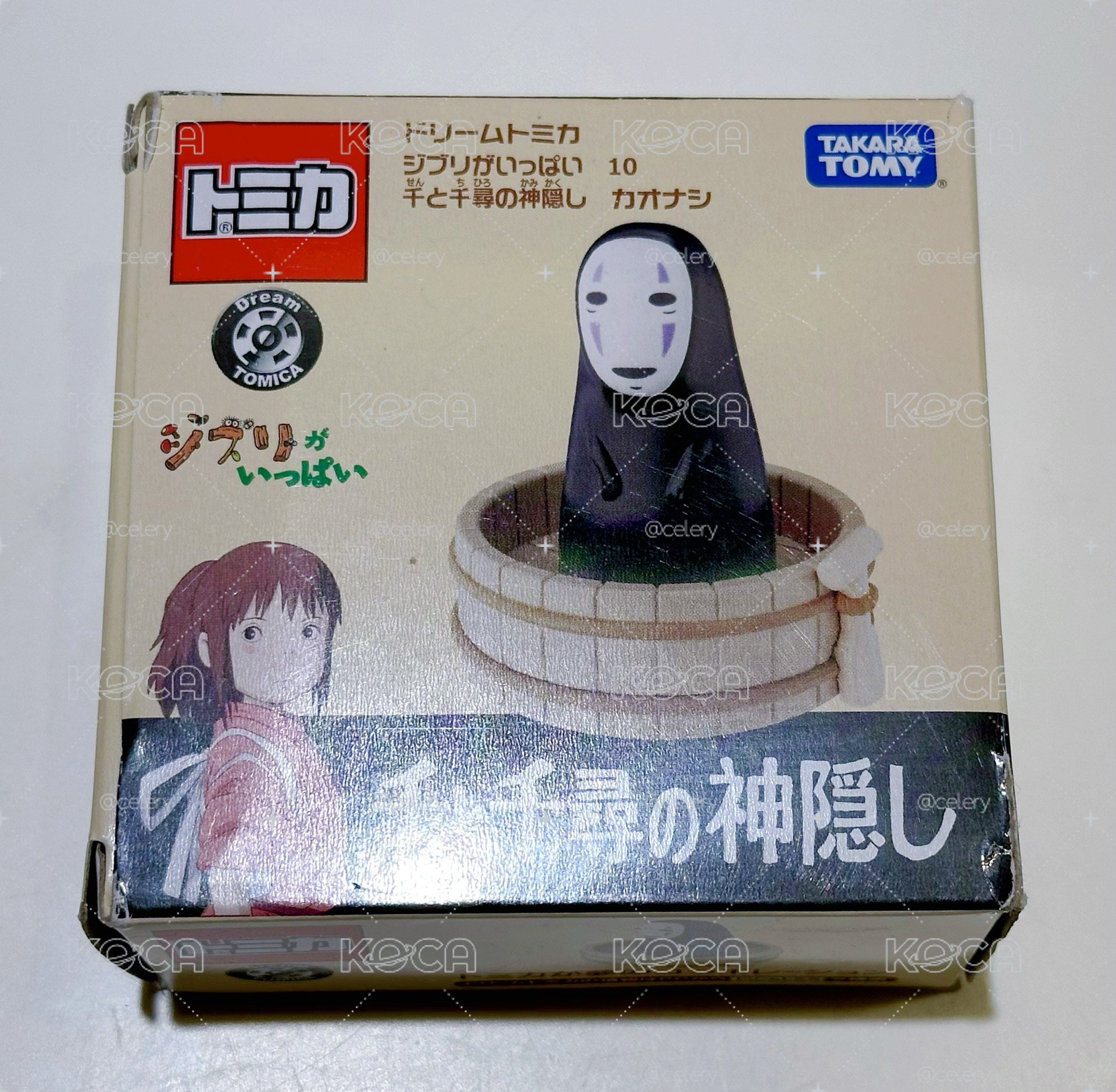 無臉男居然在泡澡！【TOMICA 吉卜力 10】神隱少女 木桶小車車 超療癒現貨不用等