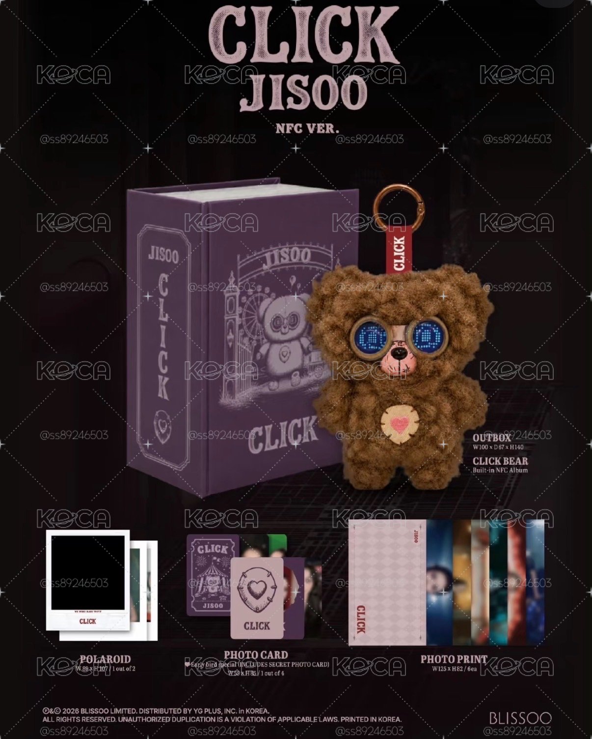 JISOO [CLICK]專輯
